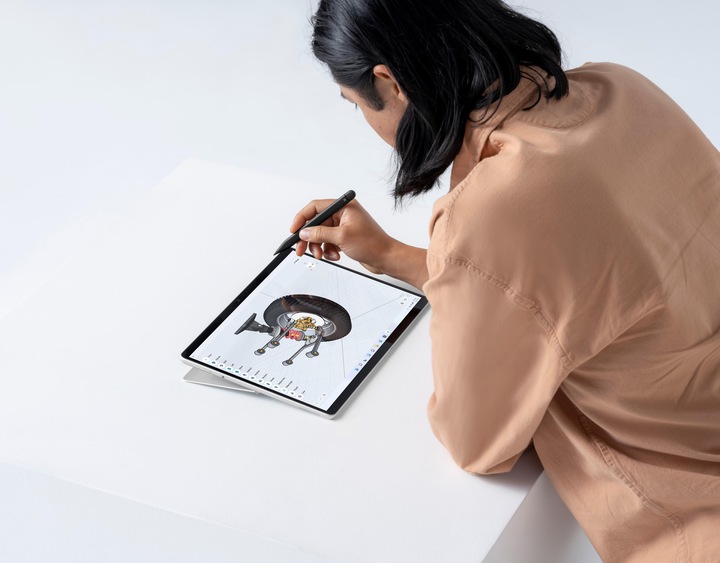 Actual product image Microsoft Surface Pro 8 (13", Core i7-1185G7, 256 GB, 256 GB, Without keyboard layout)