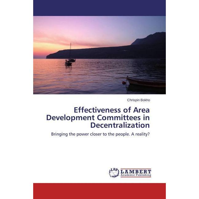 Effectiveness of Area Development Committees in Decentralization, Fachbücher