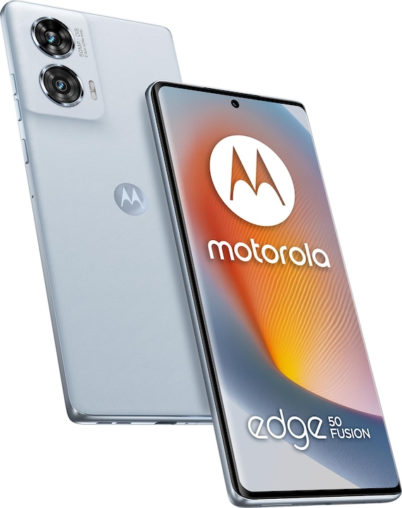 Produktbild Motorola Edge50 Fusion (256 GB, Marshmallow Blue, 6.70", SIM + eSIM, 50 Mpx, 5G)