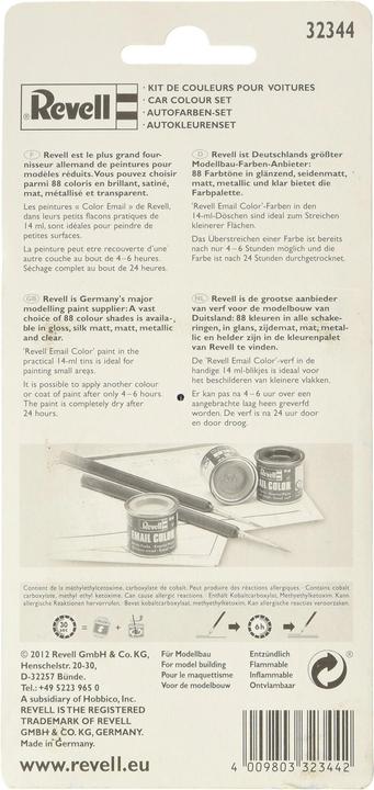 Actual product image Revell Car colour set