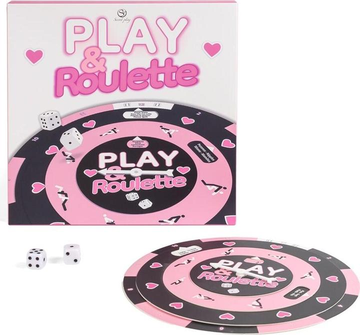 Produktbild Secret play SECRETPLAY PLAY & ROULETTE - W?RFEL- & ROULETTESPIEL (ES/PT/EN/FR) (Würfelspiel, Englisch, Französisch, Niederländisch, Spanisch)