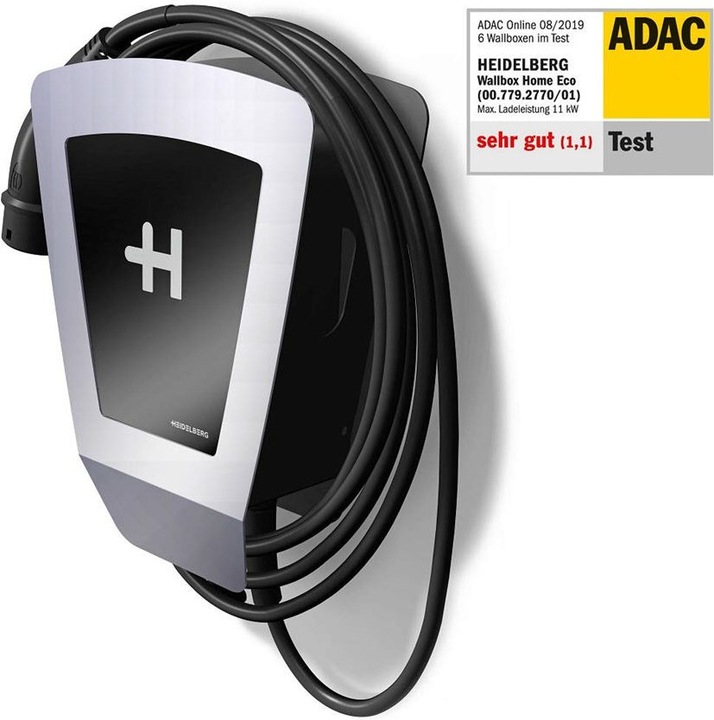 Immagine prodotto Heidelberg Home Eco Europa 7,5 m (Tipo 2, 11 kW, 16 A, Cablato fisso)