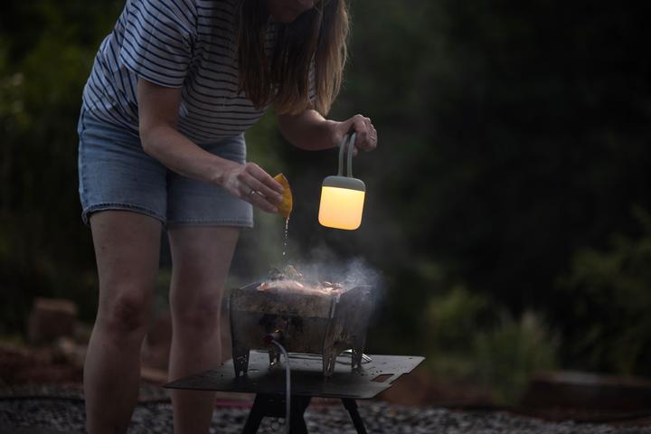 Produktbild The Sunnyside Floppy Silikon Laterne moosgrün