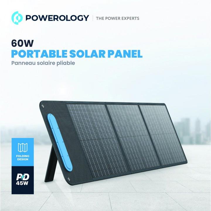 Produktbild Powerology Solar Panel (60 W, 3 kg)