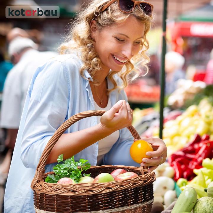 Image du produit Kotarbau Weidenkorb Einkaufskorb