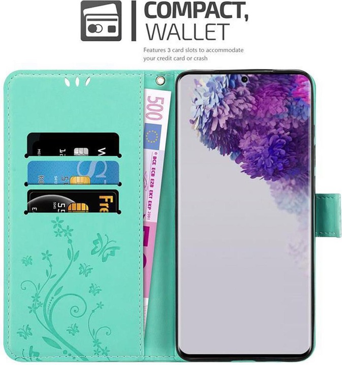 Produktbild Cadorabo Flower Book Cover (Samsung Galaxy S20 Ultra)
