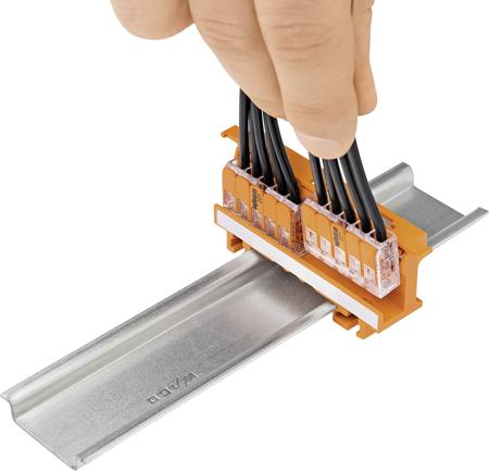 Image du produit Wago Adaptateur de fixation pour borne de connexion (Divers)
