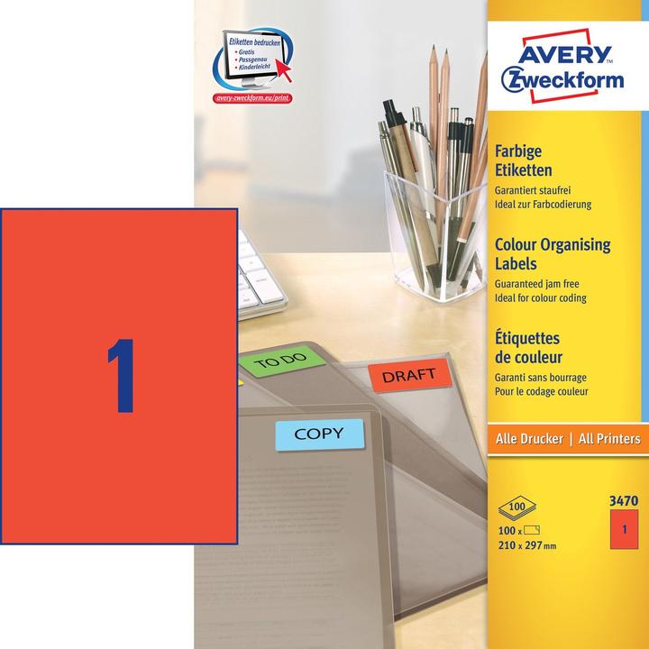 Produktbild Avery Organisations-Etiketten