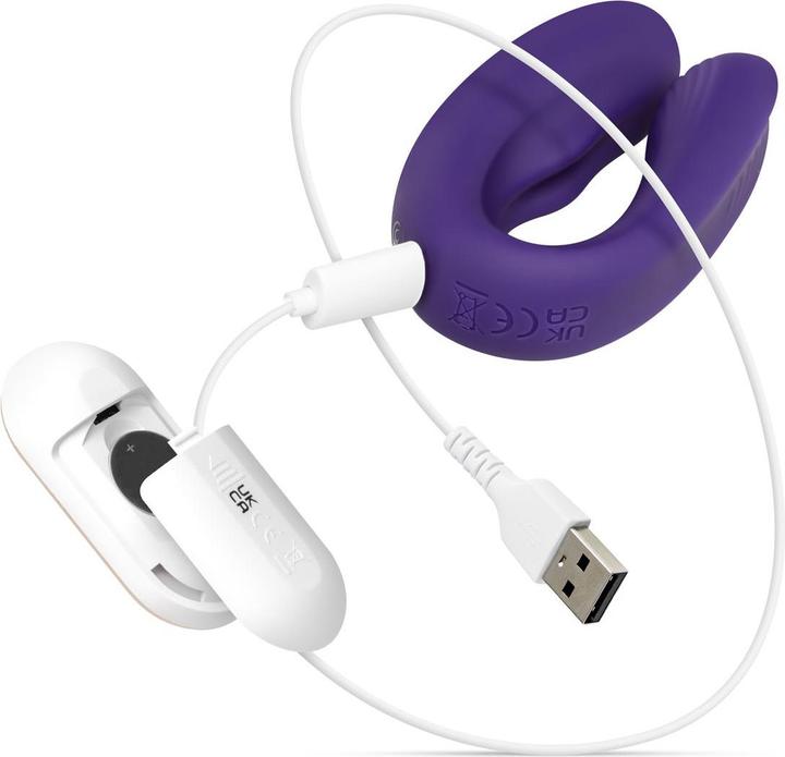 Actual product image Easytoys Paarvibrator Lila
