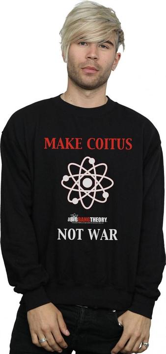Produktbild Dam Sweatshirt aus Baumwolle Make Coitus Not War (3XL)