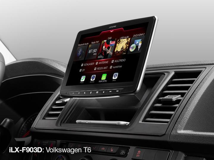Actual product image Alpine iLX-F903D (Android car, Apple Carplay)