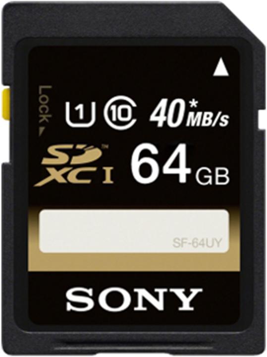 Produktbild Sony 64GB SD Karte, UHS-I (64 GB, SDXC, U1, UHS-I)