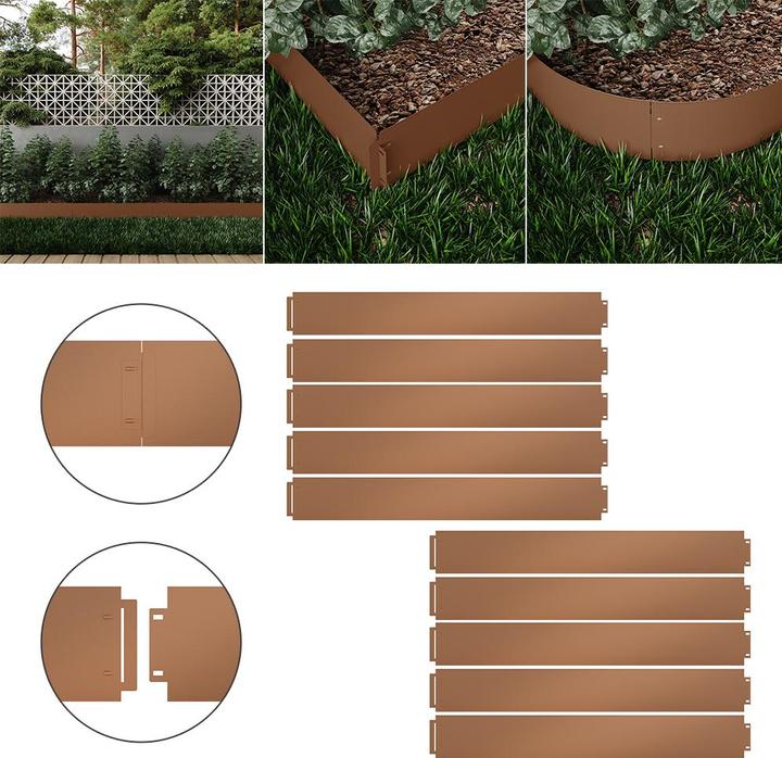 Produktbild Serina Rasenkante (1000 cm)