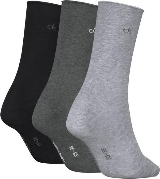 Produktbild Calvin Klein Rollbund Socken (3er Pack, 35 - 38)