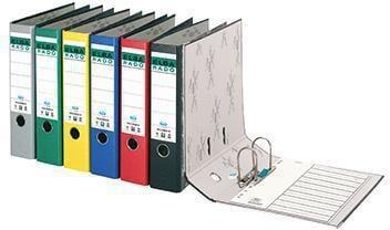 Actual product image Elba Folder rado 100081018 DIN A4 80mm cardboard black (100081018) (A4, 80 mm, 1 pcs.)