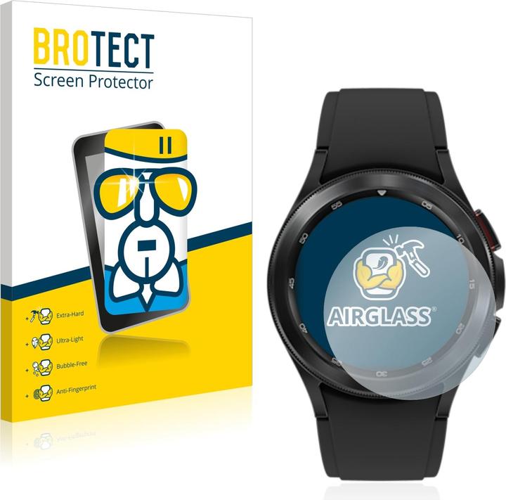 Actual product image BROTECT AirGlass Glass (Galaxy watch 4 classic (42mm))