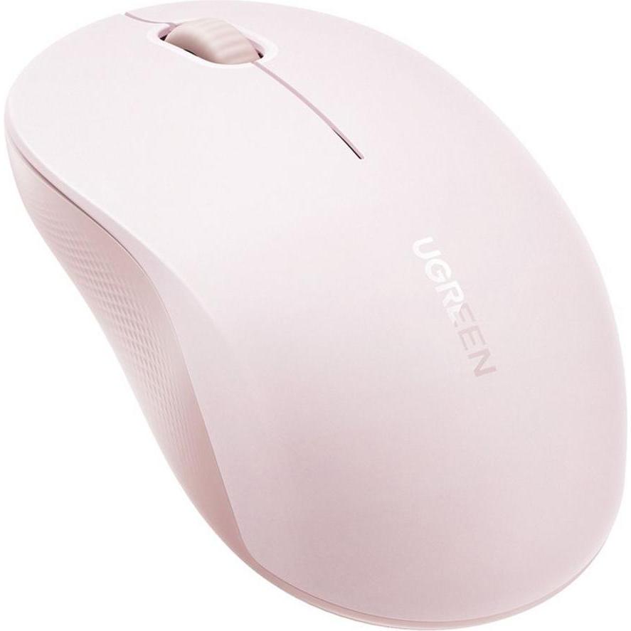 Ugreen M331 Wireless Multi-Mode Mouse – Pink (Senza fili), Mouse, Pink