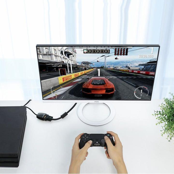 Produktbild Ugreen MM105 HDMI to VGA Adapter, No Audio (Black) (18 cm)