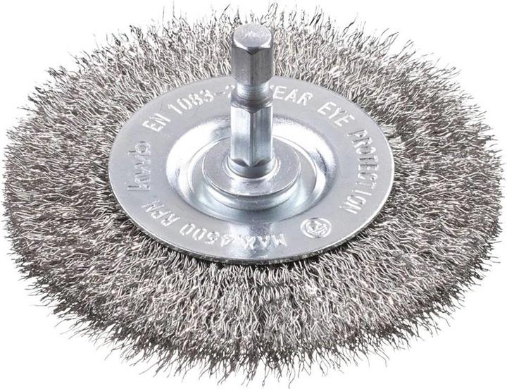 Actual product image kwb Grinding brush V2A 75 Coarse (Coarse)