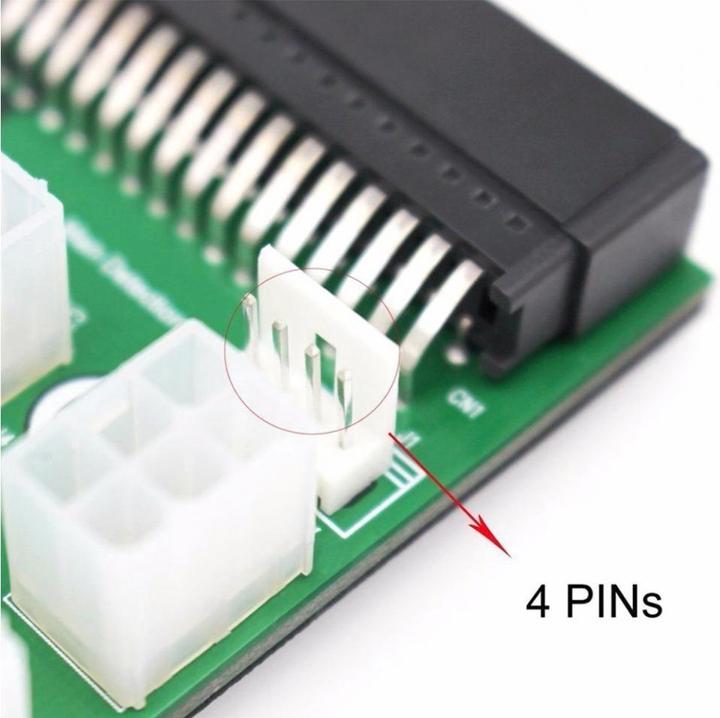 Produktbild PowerGuard Adapter für HP Server Netzteil 12x 6-pin PCI-E Breakout Board