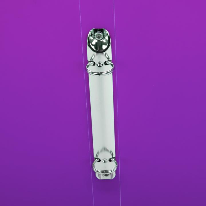 Actual product image Idena Ring binder A4 PP purple 20mm 2 rings (A4, 20 mm, 1 Piece)