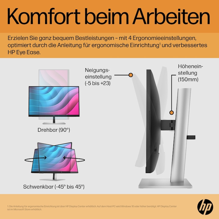 Productafbeelding HP E24 G5 (1920 x 1080 Pixels, 23.80")