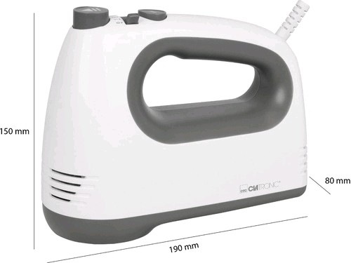 Immagine prodotto Clatronic Miscelatore manuale HM 3775 (400 W)
