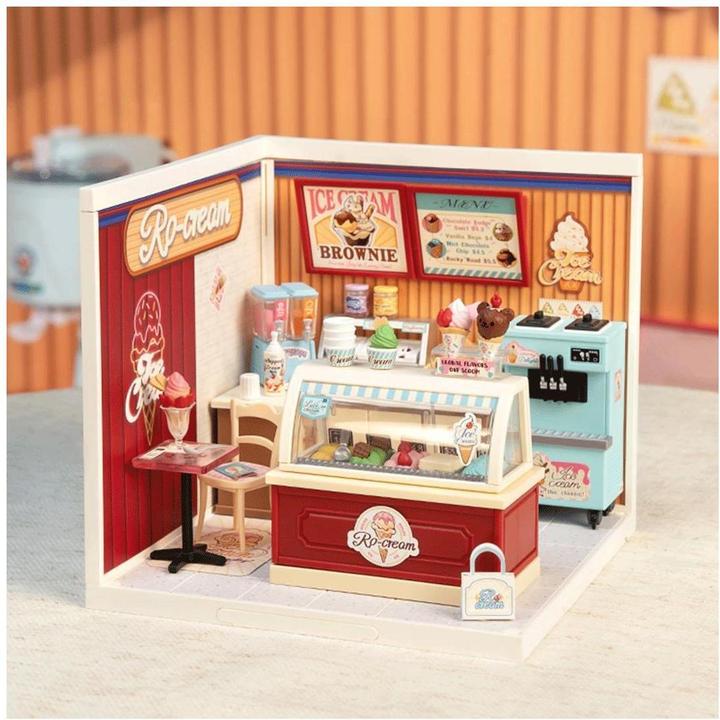 Actual product image Robotime Bausatz Flavorful Ice Cream