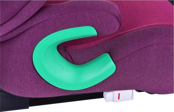 Immagine prodotto KinderKraft Junior Fix 2 I-Size Cherry Pearl (Seggiolino per bambini, ECE R129/i-Size Standard)