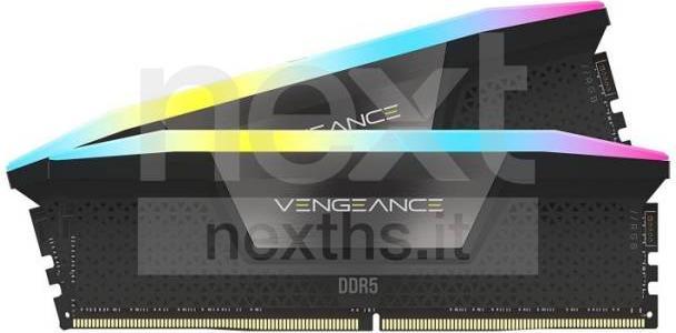 Image du produit Corsair Vengeance RGB (2 x 16GB, 5200 MHz, RAM DDR5, DIMM)