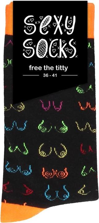 Actual product image Doc Johnson Sexy Socks - Free The Titty (Other)