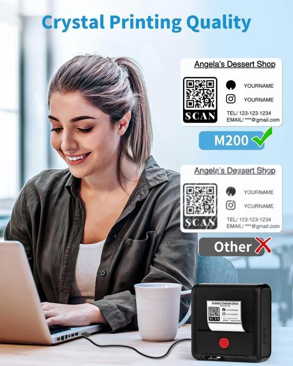 Actual product image Phomemo M200 BLA (203 dpi)