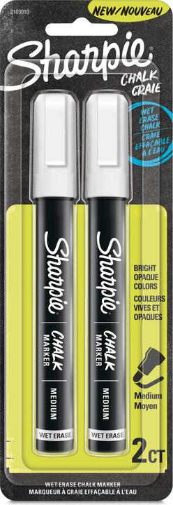 Produktbild Sharpie Kreidemarker (Weiss, 4 mm, 2 x)