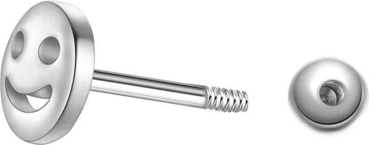 Produktbild Glanzstücke München Damen Ohrstecker Lucky Face Sterling Silber - 37382 (Sterling Silber)