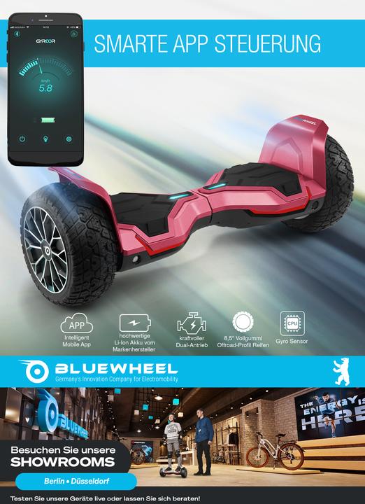 Immagine prodotto Bluewheel HX510 (15 km/h, 700 W)