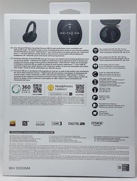 Produktbild Sony WH-1000XM4 (ANC, 30 h, Kabellos)