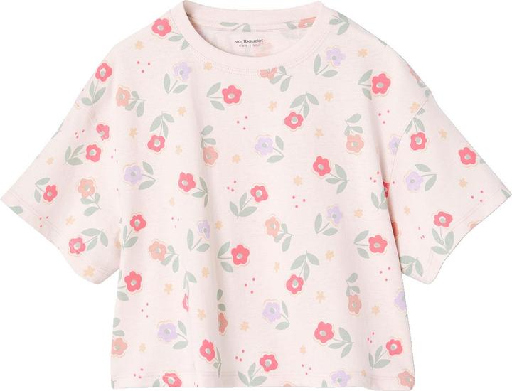 Produktbild Vertbaudet Mädchen T-Shirt in Cropped-Länge (98, 104)