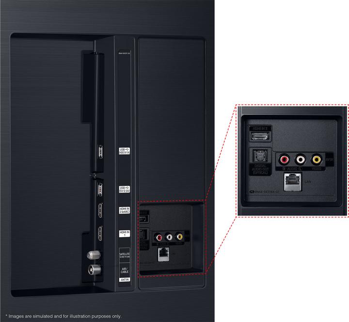 Produktbild Samsung GU65TU6979UXZG (65", LED, 4K, 2020)