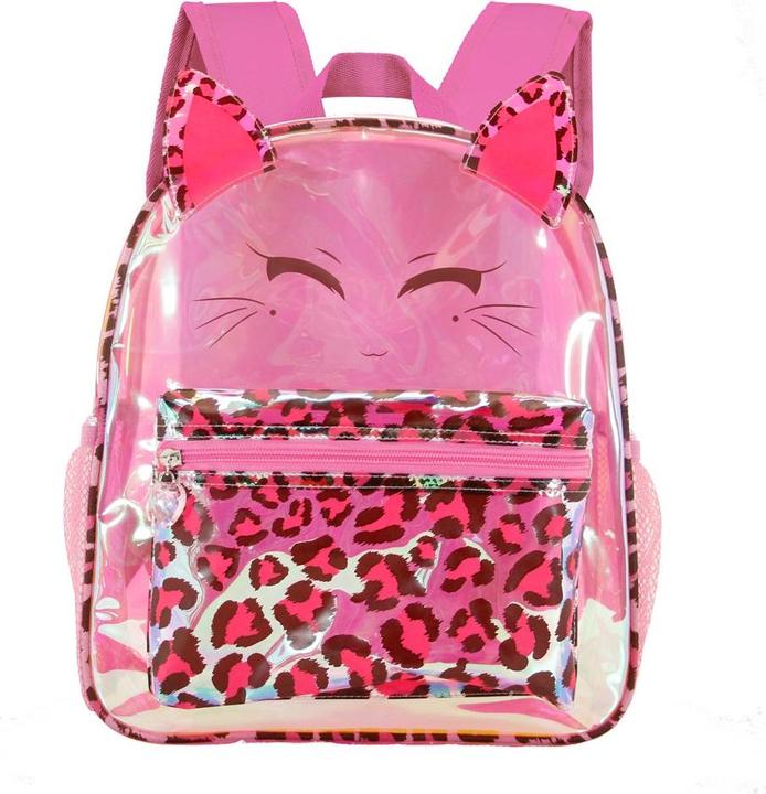 Actual product image Oh My Pop! Small Laser Backpack Feline