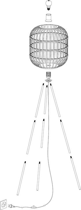 Actual product image EGLO Bordesley 1 (E27)