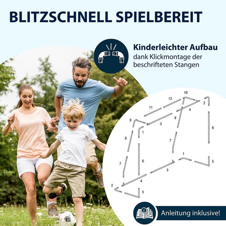 Actual product image Hudora Start football goal 180