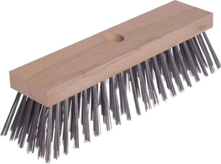 Actual product image Osborn Wire broom length 300 mm approx. 0.5 mm cast steel lining length 70 mm 6-row