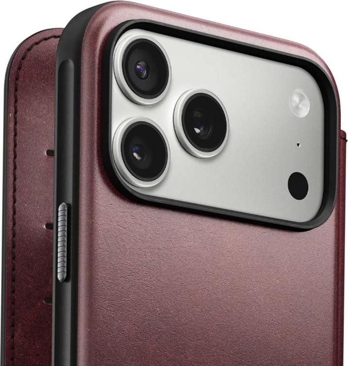 Immagine prodotto Nomad Modern Leather Folio - Lederhülle für iPhone Max, Horween-Leder (Apple iPhone 17 Pro Max)