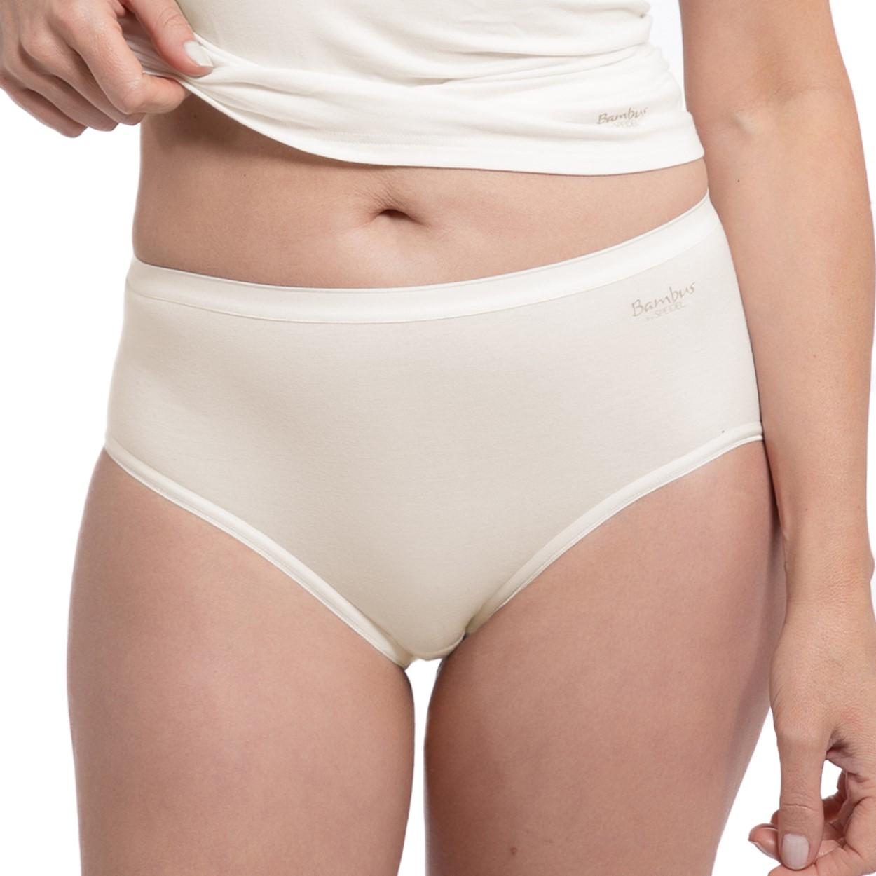 Thumbnail - Speidel, Damen, Unterhosen, 5er-Pack Bambus Midi-Slip, Weiss, (40, 5er Pack)
