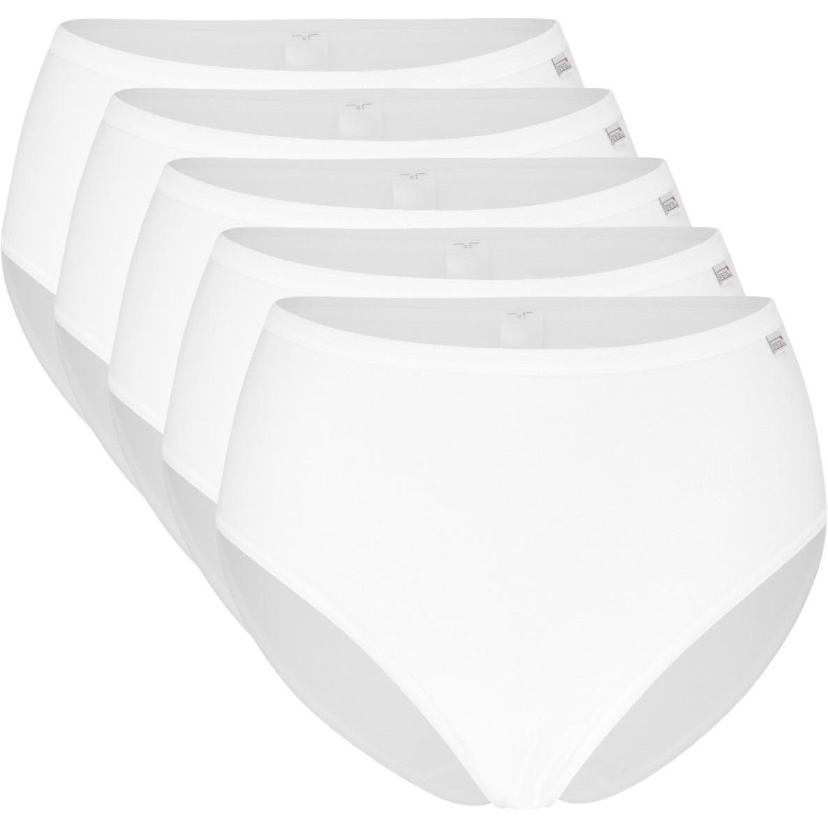 Speidel, Damen, Unterhosen, 5er Pack Britta Hüftslip, Weiss, (46, 5er Pack)