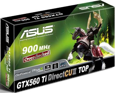 Produktbild ASUS Gtx-560 Ti Dcii Top (1 GB)