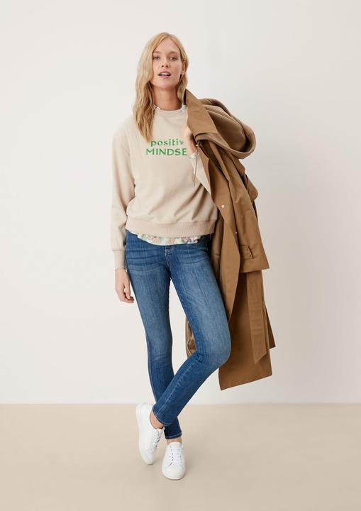 Image du produit s.Oliver Sweatshirt Softer Sweater mit Wording (L)