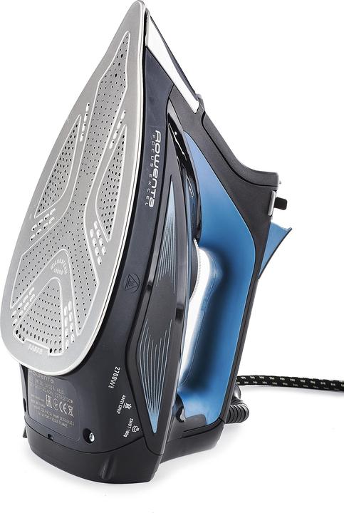 Produktbild Rowenta DW5310 Dampfbügeleisen Microsteam 400 HD Laser 2700 W Schwarz, Blau (2700 W, 180 g/min)