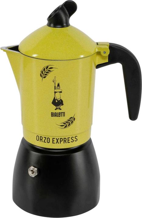 Produktbild Bialetti Orzo Express - Mokka-Kanne - Aluminium - Schwarz - Aluminium - 4 Tassen - Orzo E (4 T.)
