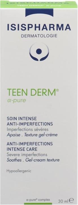 Image du produit Isispharma Teen Derm Alpha Pure (30 ml)